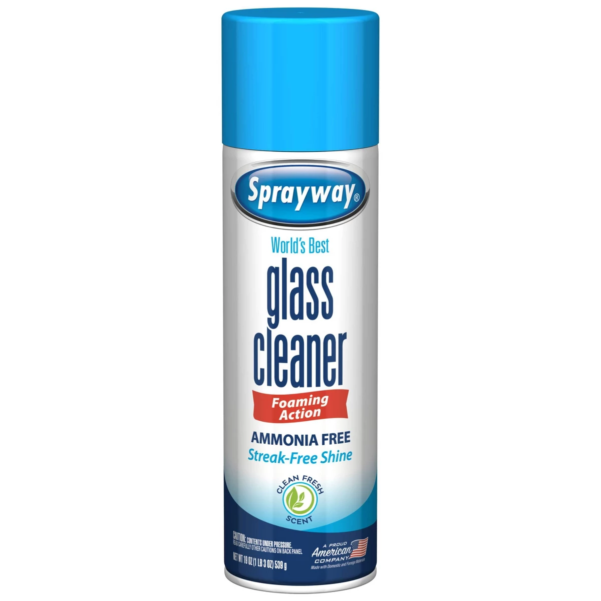 Sprayway glass cleaner aerosol cans
