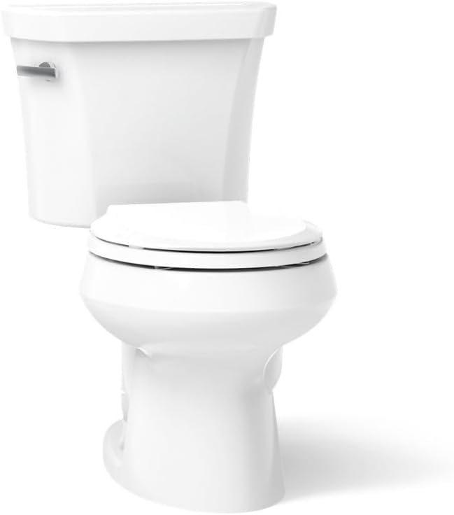Kohler Wellworth K-3997 round-front toilet