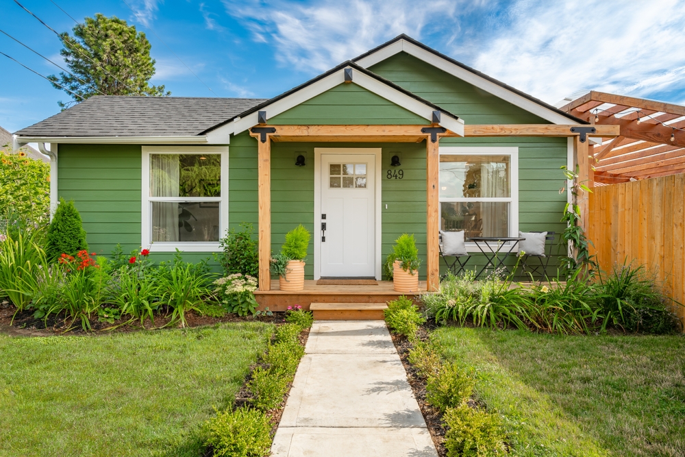 Suburban single-family home
